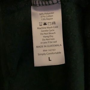 LuLaRoe Dresses - LuLaRoe Large Green Carly LuLaRoe Dresses - LuLaRoe Large Green Carly